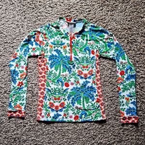 Tommy Bahama Floral Rashguard XS
